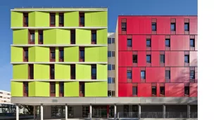 La résidence Marie Reynoard du Crous de Grenoble qui gère 7000 logements dans l'académie (©Crous Grenoble-Alpes)