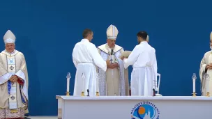 Le pape François à Marseille - Capture d'écran Youtube