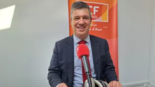 Pascal Condomitti dans les studios de RCF Nice - RCF