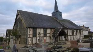 Eglise Notre-Dame de Drosnay avant l'incendie - @ Gérald Gaillet