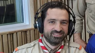 Cédric Fraissinet, engagé dans l'encadrement des Scouts Unitaires de France à Annecy ©2023 RCF Haute-Savoie