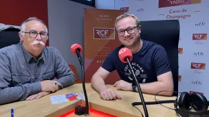 Yannick Varlet (président Art Vivant Châlons) & Christopher Fausten (journaliste)