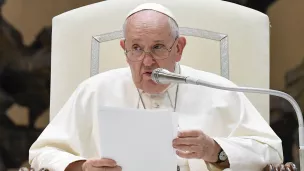 Dans "Laudate deum" transparaît l'immense inquiétude du pape François (Photo le 30/08/2023, Vatican ©Vatican Media)