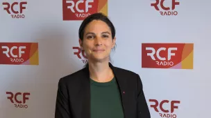 Marianne Maximi dans les studios de RCF Puy-de-Dôme 