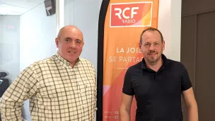 Christophe Bellanger, président des Culs Rouges, et son vice-président, Matthieu Gudefin.