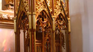 châsse-reliquaire (église abbatiale d'Andlau) ph.RL
