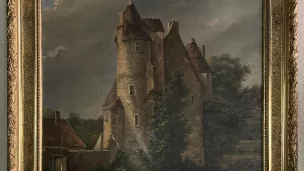 Le Château de Vernet, par Gustave Jouanneau. © Musée St Vic - St Amand Montrond.