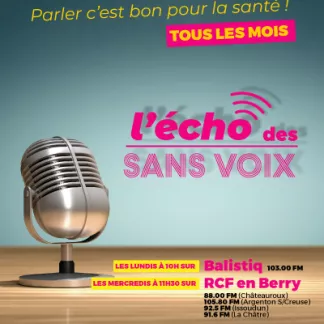 Affiche de promotion de l'émission © Service de communication de Châteauroux Métropole.