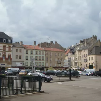 Le centre-ville de Thionville