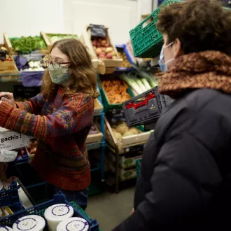 Vente de produits locaux - © Coopalim Strasbourg