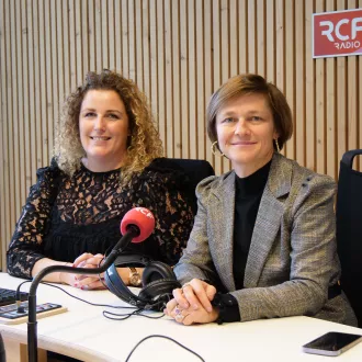 Chloé Picard (à gauche) et Valérie Nicod - © RCF Lyon