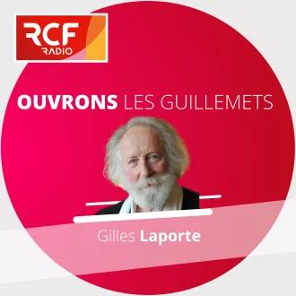 Gilles Laporte anime l'émission Ouvrons les guillemets sur RCF Lorraine Nancy. 