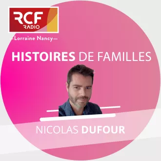 Nicolas Dufour anime l'émission Histoires de familles sur RCF Lorraine Nancy.