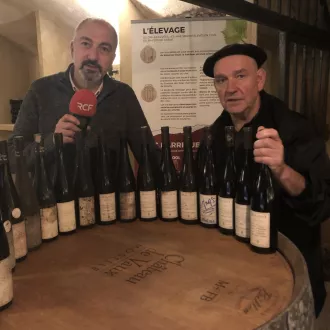 Pierre Oteiza et Norbert Molozay