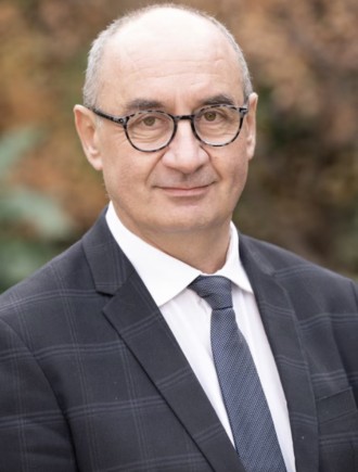 Pascal Lavergne, député de l'Entre-deux-Mers à la manifestation des viticulteurs à Bordeaux ce mardi 7 décembre 2022 ©RCFBordeaux.