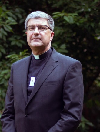 Mgr Éric de Moulins-Beaufort régissait au décès de Benoît XVI dans La Matinale RCF ©Solene Artaud / Hans Lucas