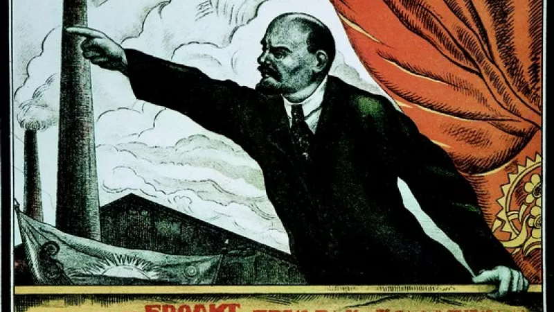 Wikimédia Commons - Dès mars 1917, Lénine décide de partir de Suisse où il était exilé, pour venir encourager le mouvement révolutionnaire à Pétrograd