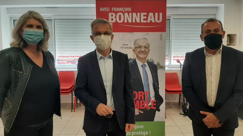 2021 - Julie Rolland - Marc Gricourt et Karine Gloanec Maurin seront les têtes de liste dans le Loir-et-Cher pour défendre la candidature de François Bonneau.