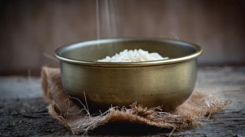 Bol de riz ©Image par Pezibear de Pixabay 