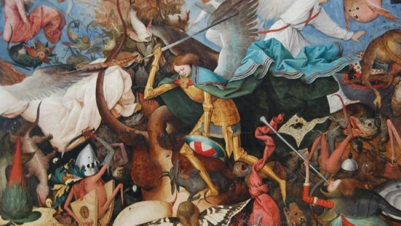 Wikimédia Commons - La Chute des anges rebelles, par Pieter Brueghel l'Ancien (1562)