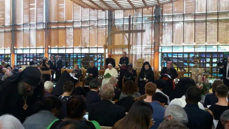 2018 Célébration oecumenique à Genève en présence du Pape