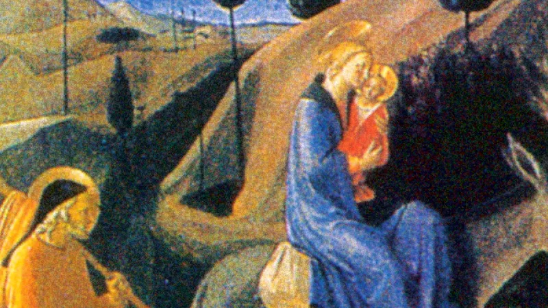 ©Wikimédia Commons - Le panneau de La Jeunesse du Christ (Armadio degli Argenti), Fra Angelico