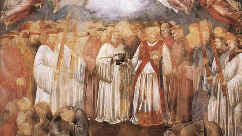 2017 - Giotto Assise Ascension de l'âme de saint François d'Assise