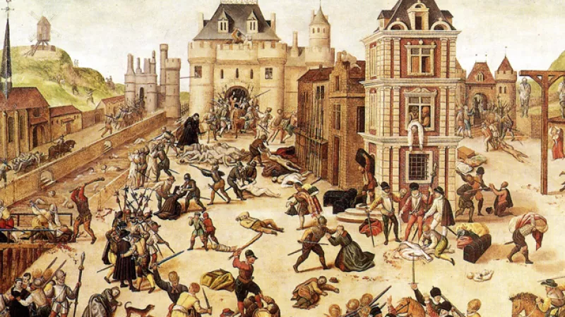 Wikimédia Commons - "La Saint-Barthélémy dans sa seconde phase, celle des tueries généralisées, fut un drame de la peur de l'autre", écrit Arlette Jouanna