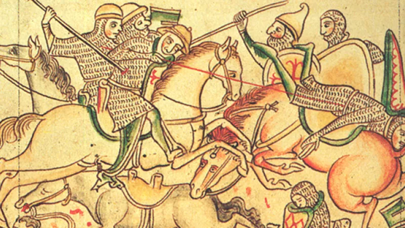 Wikimédia Commons - À leur apogée, vers 1200 ou 1250, ils étaient environ 1.000 chevaliers de l'ordre du Temple dans toute la chrétienté