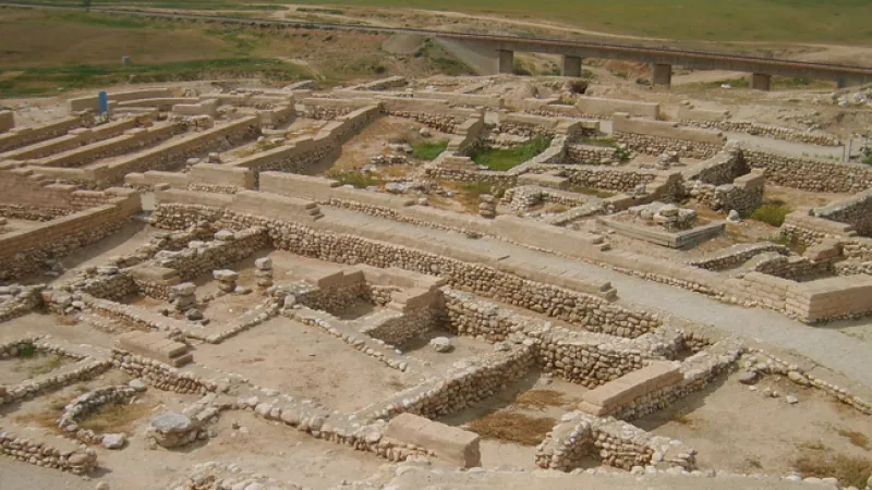 Wikimédia Commons - Le site archéologique de Tel Beer Sheva
