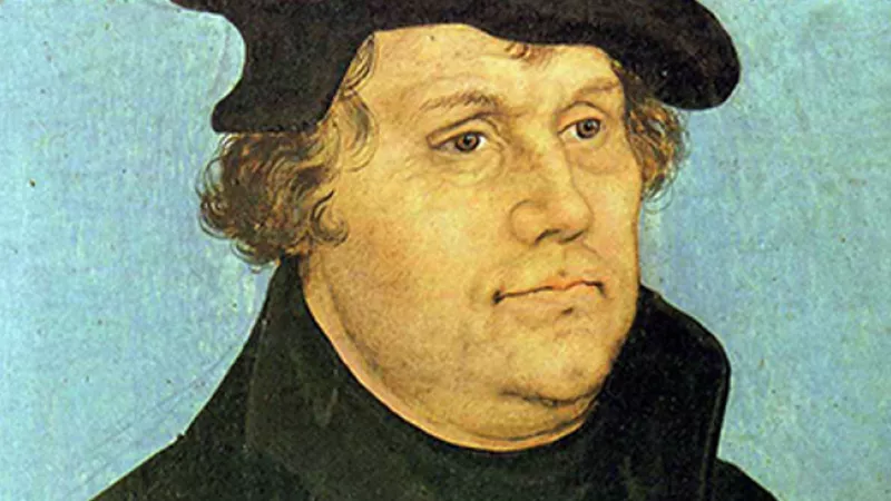 Wikimédia Commons - Martin Luther (1483-1546), huile sur toile de Lucas Cranach l'Ancien, 1528