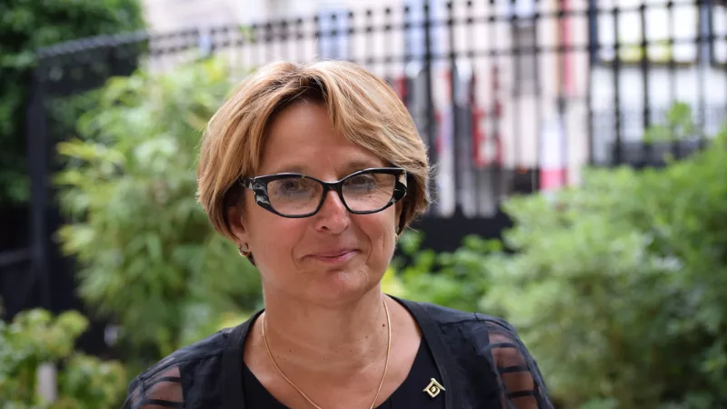 2017- Marie-Andrée Blanc, présidente de l'UNAF