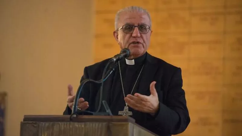 2017- Fraternité en Irak- Mgr Yousif-Thomas Mirkis archevêque de Kirkouk