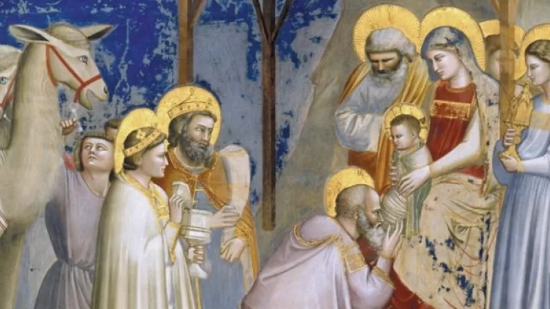 Wikimédia Commons - L’Adoration des mages, par Giotto