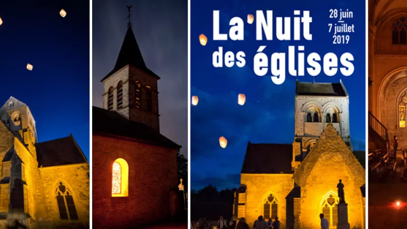 Nuit des églises / JULIEN LAURENT / LOUISE ALLAVOINE / THIERRY SIVIENNE