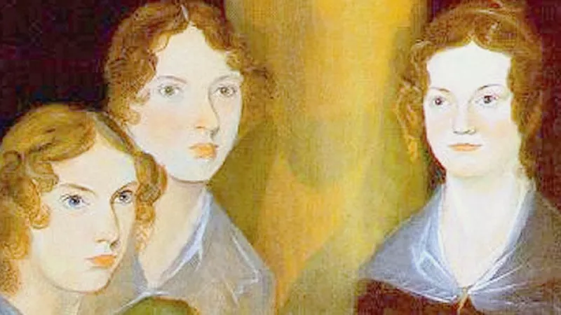 Wikimédia Commons - Anne, Emily et Charlotte Brontë, par leur frère Branwell (1834)