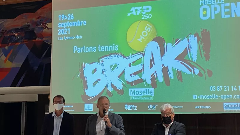 Julien BOUTTER, Patrick WEITEN, et Yves HENRY, lors de la présentation de l'édition 2021