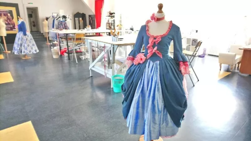 L'atelier de couture de Clermont Auvergne Opéra