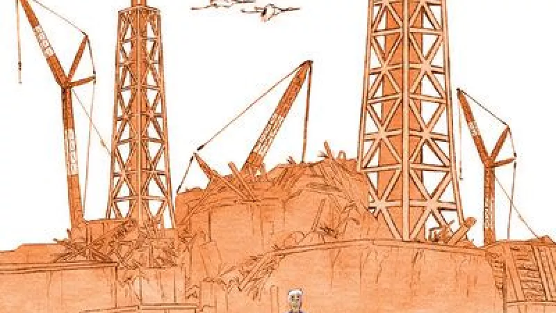 © Couverture de la BD "Naoto, le gardien de Fukushima"