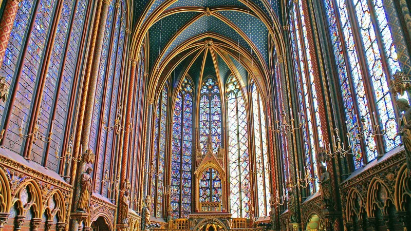 La Sainte Chapelle à Paris / ©Wikimedia Commons