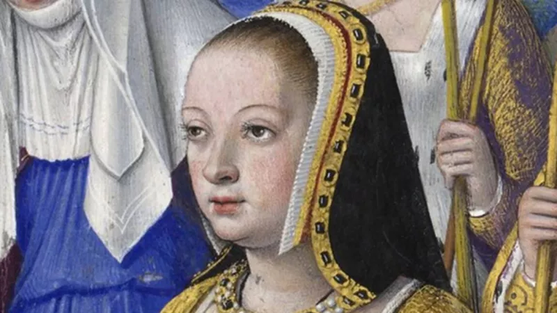 Représentation d'Anne de Bretagne par Jean Bourdichon ©Wikimédia Commons