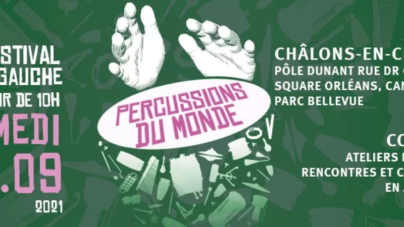 le festival se tiendra le 25 septembre 2021, quartier Rive-Gauche à Châlons