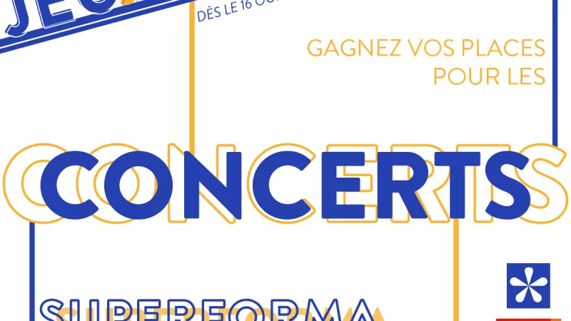 Gagnez vos places pour les concerts de Superforma sur RCF Sarthe © RCF Sarthe