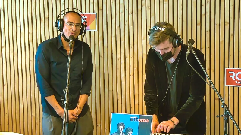 Mehdi Krüger et Denis Rivet en live dans nos studios - © RCF Lyon