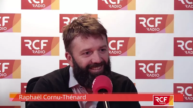 Raphaël Cornu-Thénard dans les studios de RCF/ @RCF