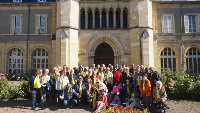 Participants du Voyage Fraternel 2021 du Diocèse d'Annecy ©SEDICOM
