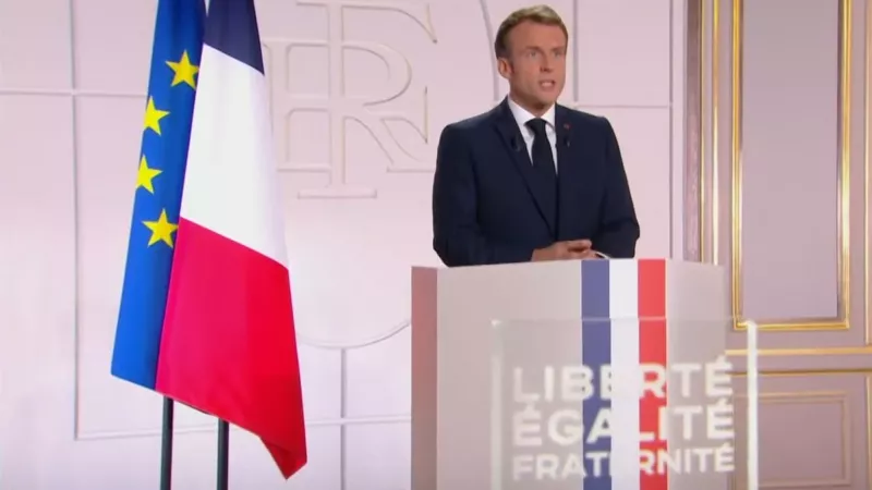Emmanuel Macron est intervenu pour la 9eme fois depuis le début de la crise sanitaire