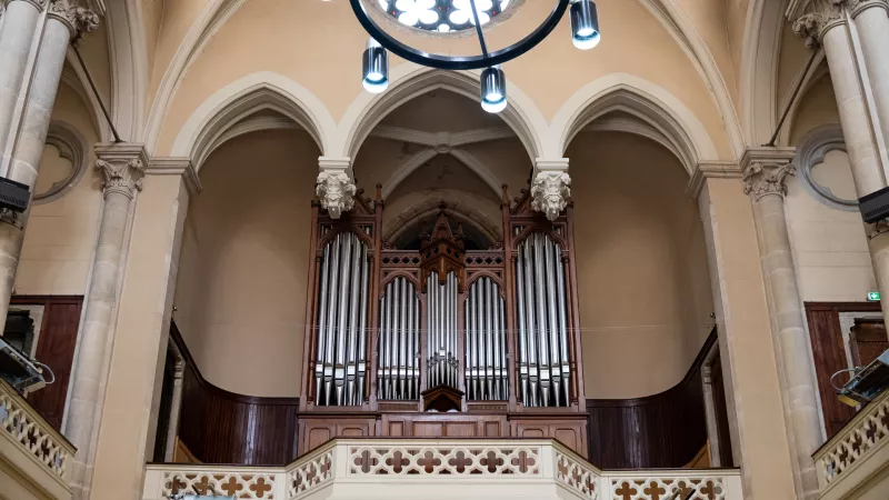 L'orgue du Temple de la Lanterne de Lyon