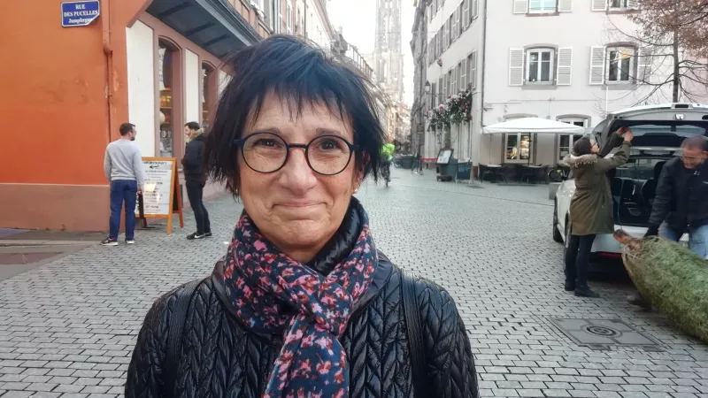 Martine Wintenberger, rescapée de l'attentat du 11 décembre 2018 au Marché de Noël - © RCF Alsace