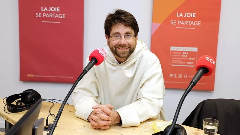 Le frère Adrien Candiard. Crédit Robert Poulain